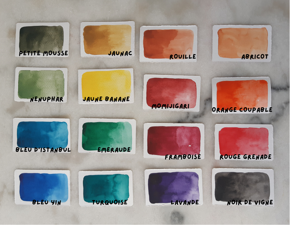 Palette aquarelle Montagne – Image 2