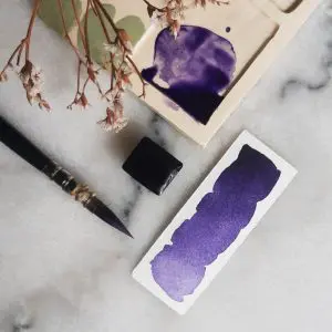 Lavande – Aquarelle artisanale