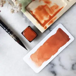 Rouille – Aquarelle artisanale