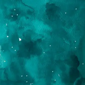Turquoise – Aquarelle artisanale