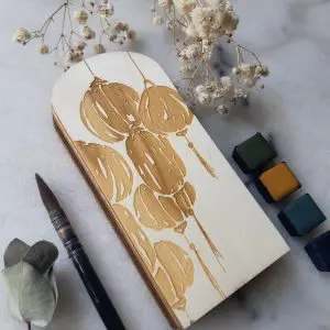 Palette aquarelle Lanternes