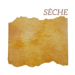 Spectre solaire – Aquarelle artisanale granuleuse