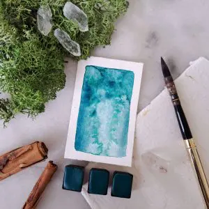 Mélopée – Aquarelle artisanale duochrome