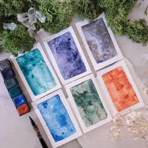 Set La mélodie de l’eau – 6 couleurs duochromes