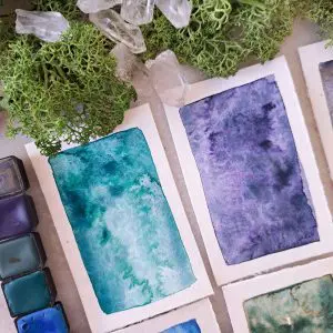 Set La mélodie de l’eau – 6 couleurs duochromes