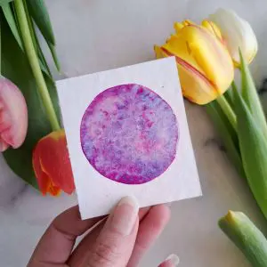 Ailes – Aquarelle artisanale duochrome