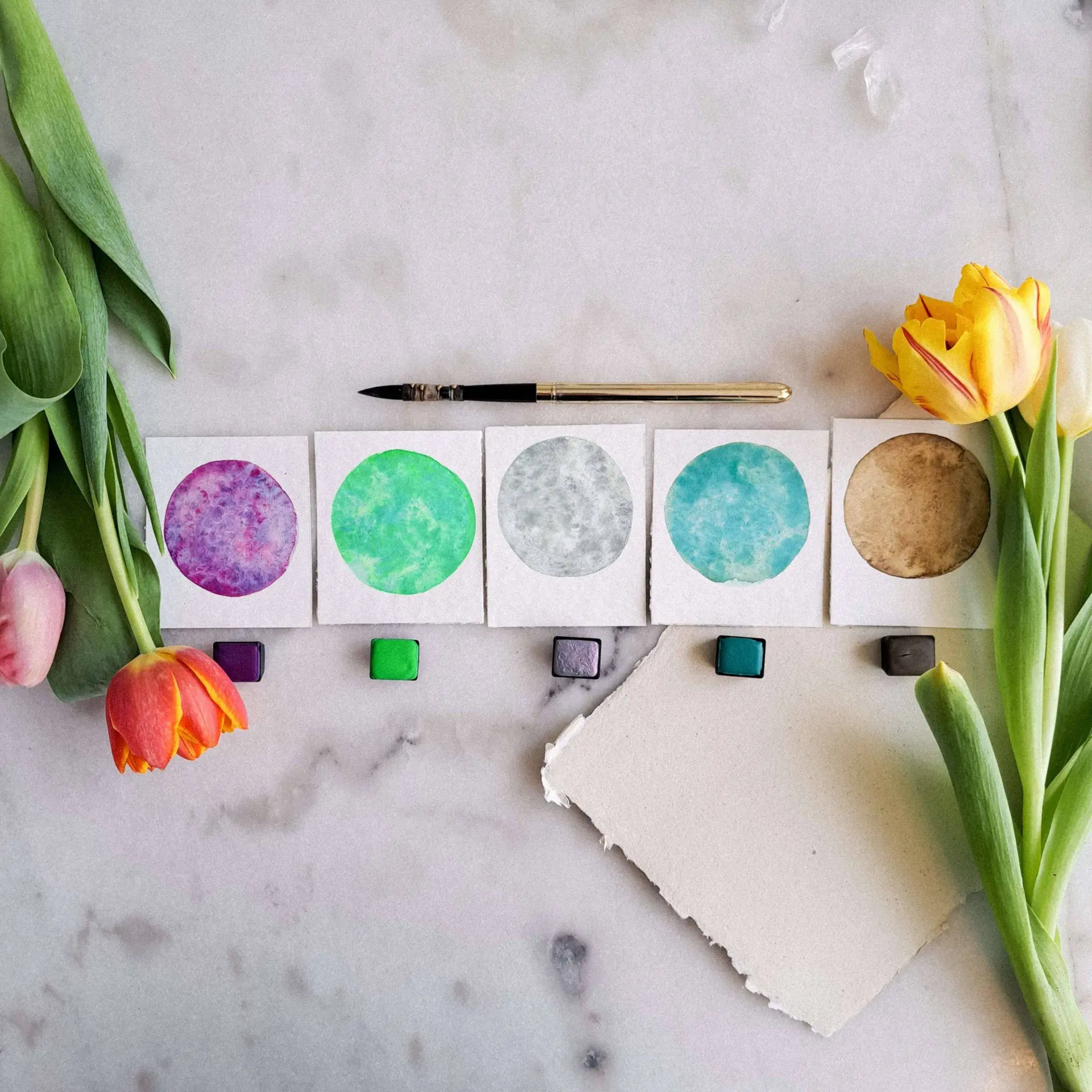 Palette aquarelle Montagne – Image 5