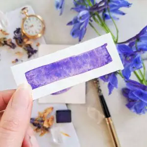 Songe – aquarelle artisanale granuleuse