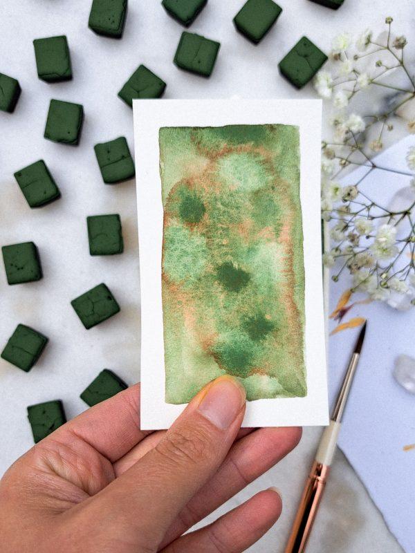 Cuivre - Aquarelle artisanale duochrome – Image 2