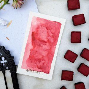Amarante – Aquarelle artisanale duochrome
