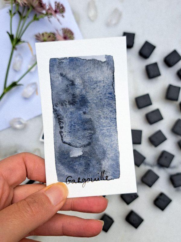 Gargouille - Aquarelle artisanale granuleuse – Image 2