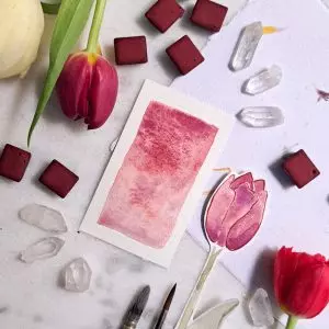 Cire – Aquarelle artisanale duochrome