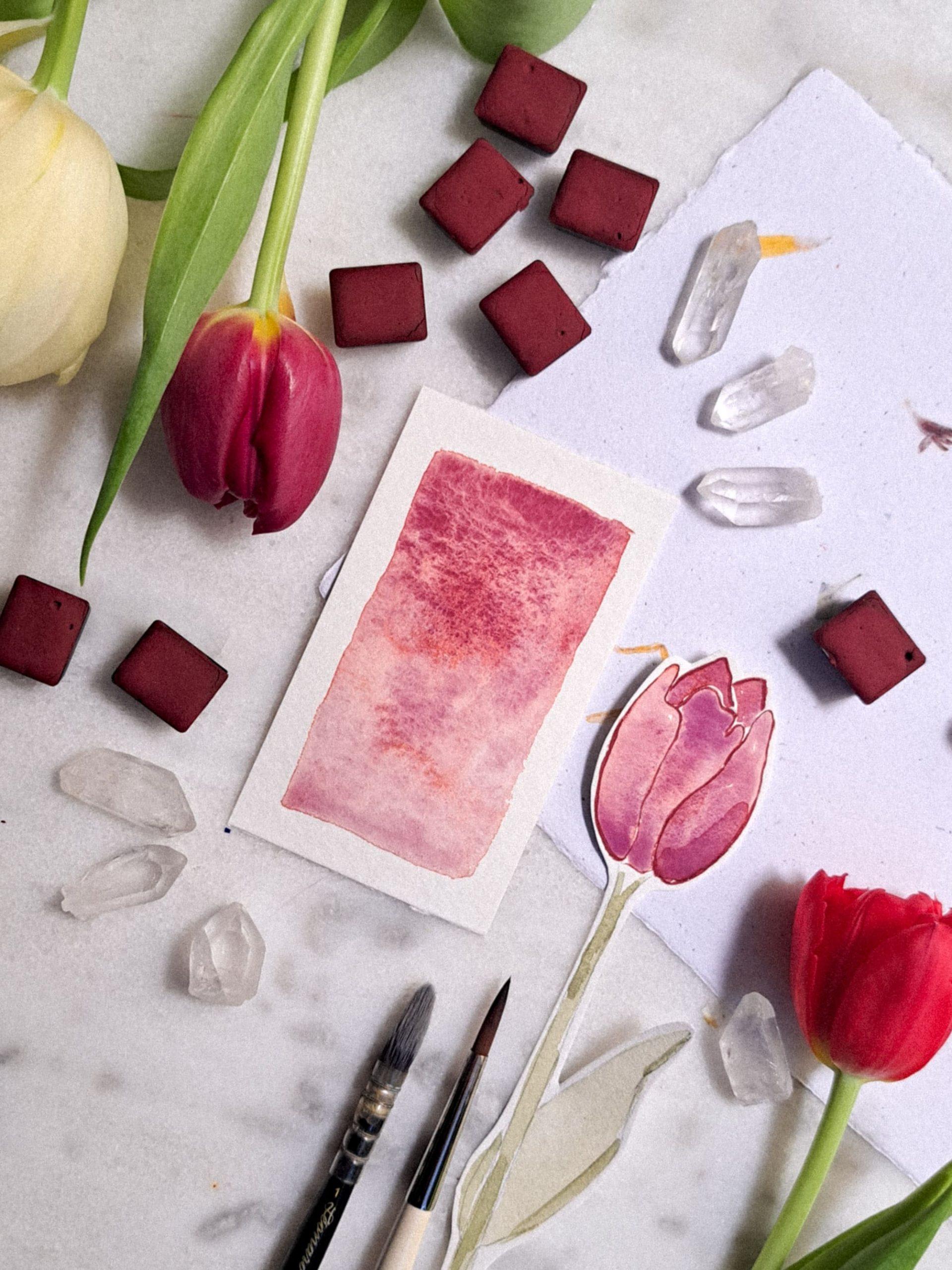 Cire - Aquarelle artisanale duochrome – Image 2