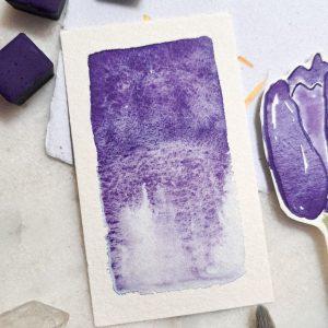 Myrtille – Aquarelle artisanale duochrome