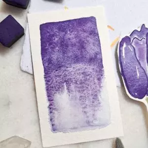 Myrtille – Aquarelle artisanale duochrome