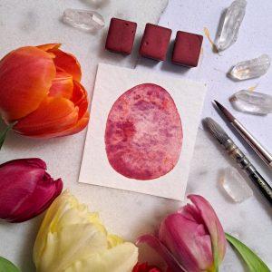 Cire – Aquarelle artisanale duochrome