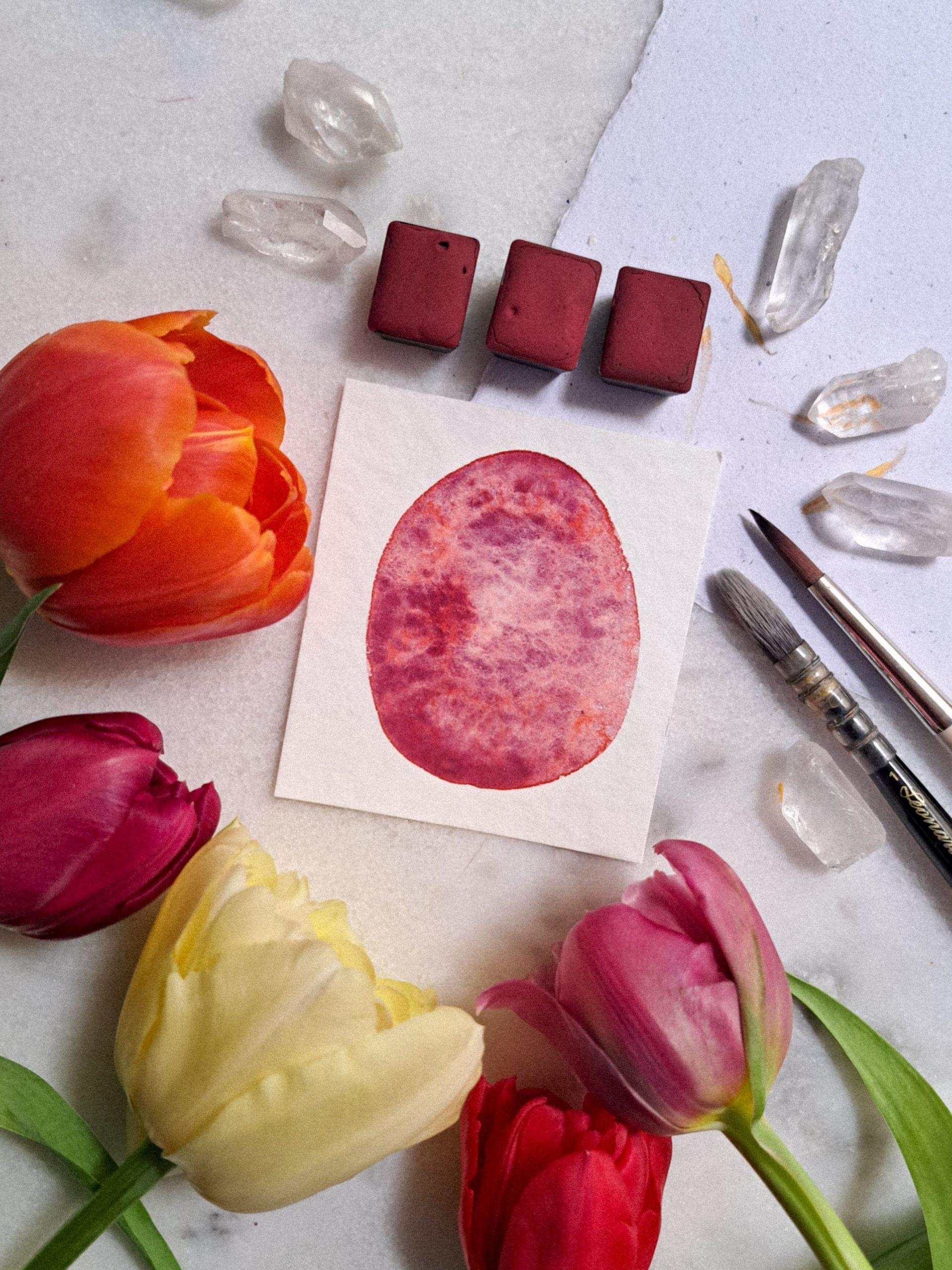 Cire - Aquarelle artisanale duochrome