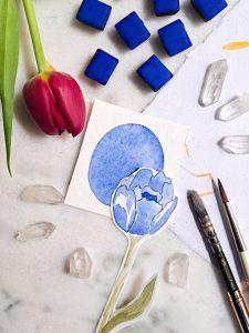 Encre - Aquarelle artisanale