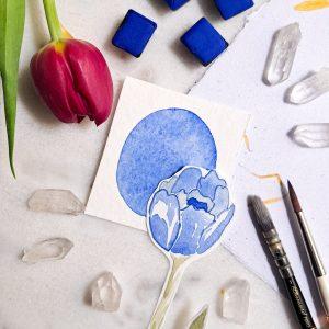 Encre – Aquarelle artisanale